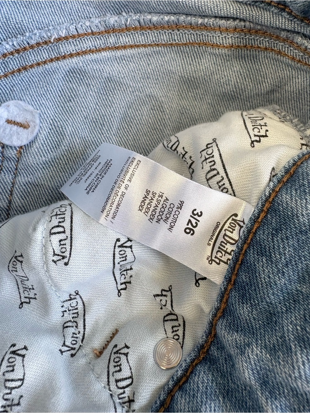 New VON DUTCH Skirt - Picture 8 of 8